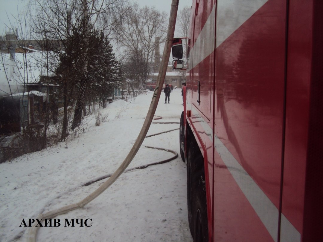 Пожар в г. Волгореченск
